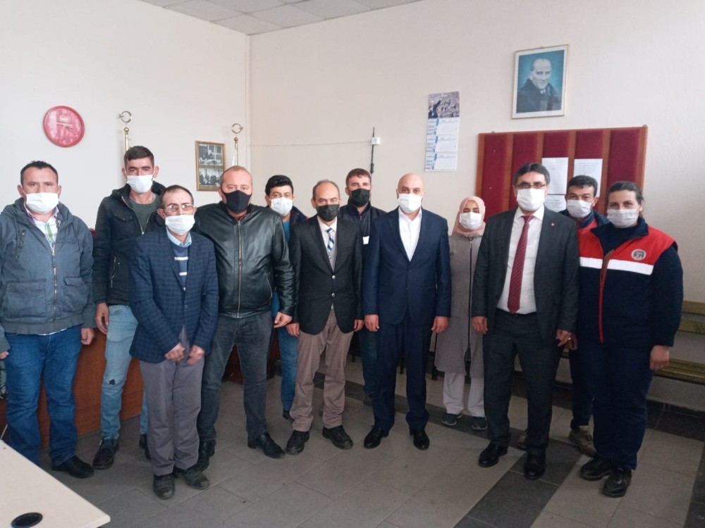 baskan inaldan yeni yil ziyareti 6 49eMUNEi Başkan İnal’dan yeni yıl ziyareti