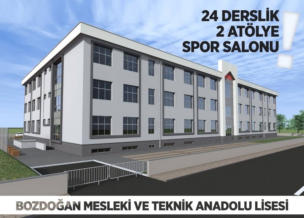 bozdogan yeni hizmet binalarina kavusuyor 1 3O6ATrcA Bozdoğan, yeni hizmet binalarına kavuşuyor