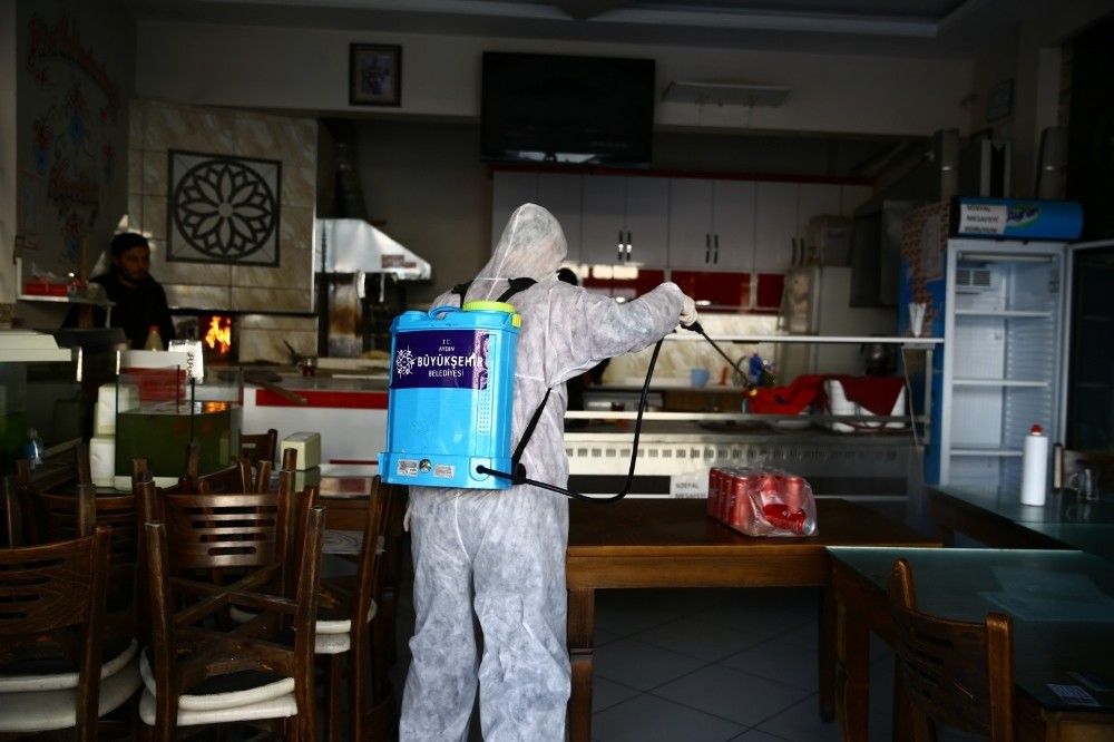 buyuksehir bagarasini dezenfekte etti 2 CIsnDgZO Büyükşehir, Bağarası’nı dezenfekte etti