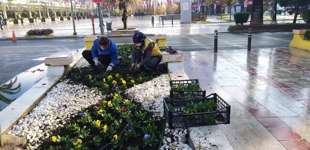 buyuksehir peyzaj calismalarina devam ediyor 5 pdDvbmau Büyükşehir peyzaj çalışmalarına devam ediyor