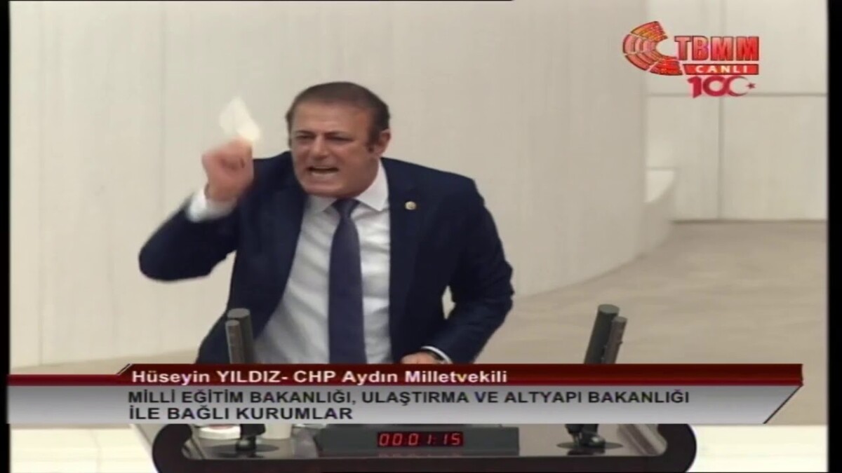 CHP Aydın Milletvekili Hüseyin Yıldız'dan Tarihi Konuşma