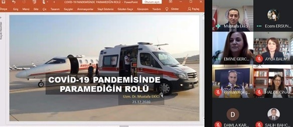 covid 19 pandemisinde paramedigin rolu konulu panellerin ilk oturumu gerceklesti 1 ’Covid-19 Pandemisi’nde Paramediğin Rolü’ konulu panellerin ilk oturumu gerçekleşti