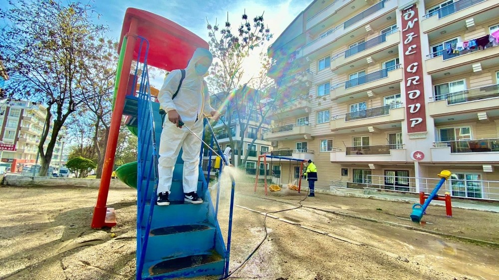 didimde dezenfekte calismalari suruyor 6 yOtqGvAz Didim’de dezenfekte çalışmaları sürüyor
