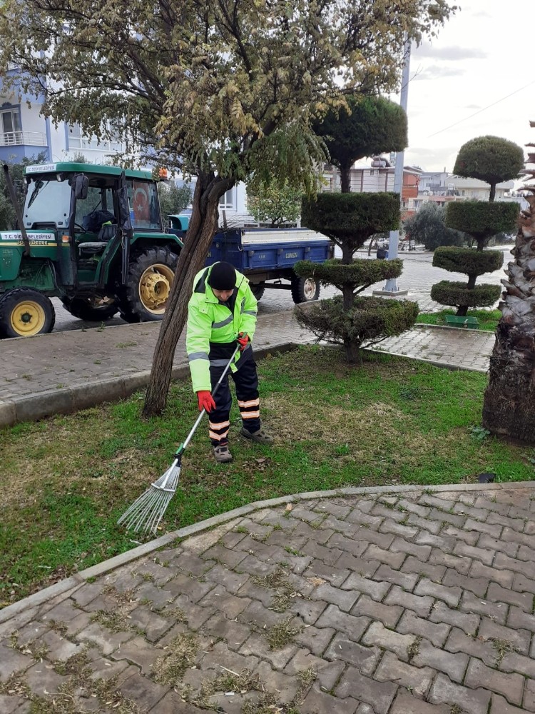 didimdeki parklarda temizlik calismalari devam ediyor 2 Hc3BnUYt Didim’deki parklarda temizlik çalışmaları devam ediyor