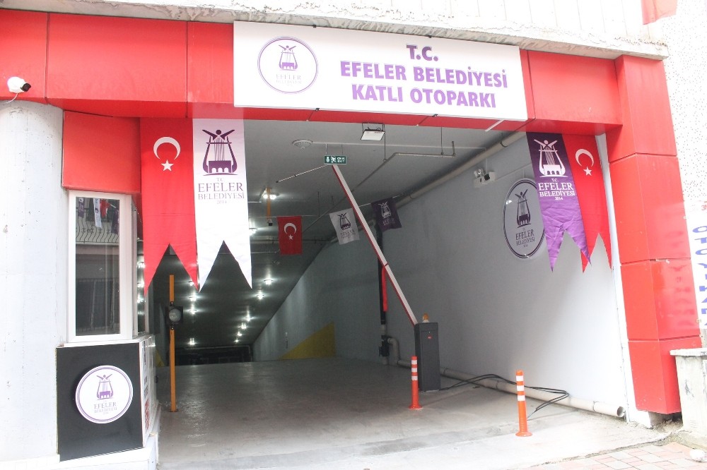 efeler katli otoparkina kavustu 2 y2JVkNg7 Efeler, katlı otoparkına kavuştu