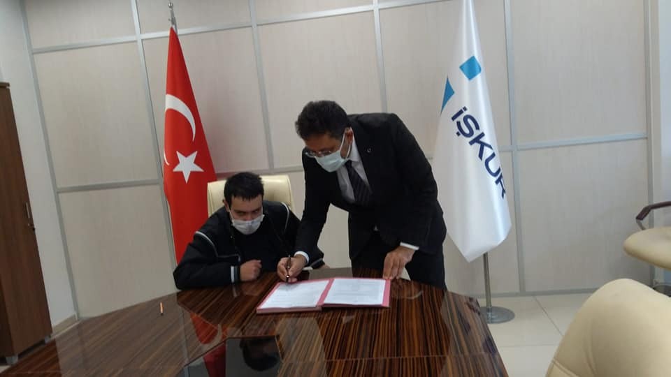 gorme engelli ercetin iskur destegi ile kendi isinin sahibi olacak 1 7ejfC4Vc Görme engelli Erçetin İŞKUR desteği ile kendi işinin sahibi olacak