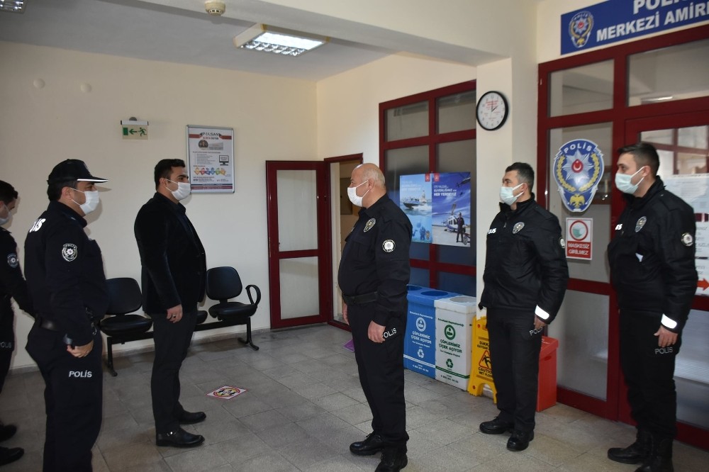 kaymakam ulkuden ilce emniyet amirligine ziyaret 3 Kaymakam Ülkü’den İlçe Emniyet Amirliği’ne ziyaret