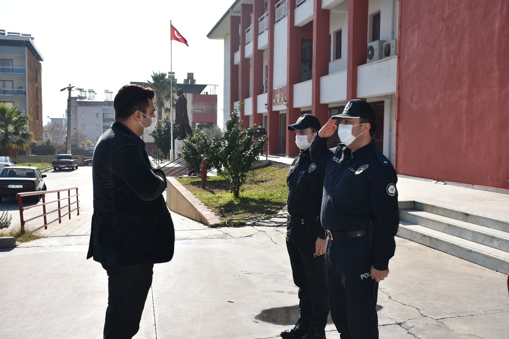 kaymakam ulkuden ilce emniyet amirligine ziyaret 4 u2sOKJ4M Kaymakam Ülkü’den İlçe Emniyet Amirliği’ne ziyaret