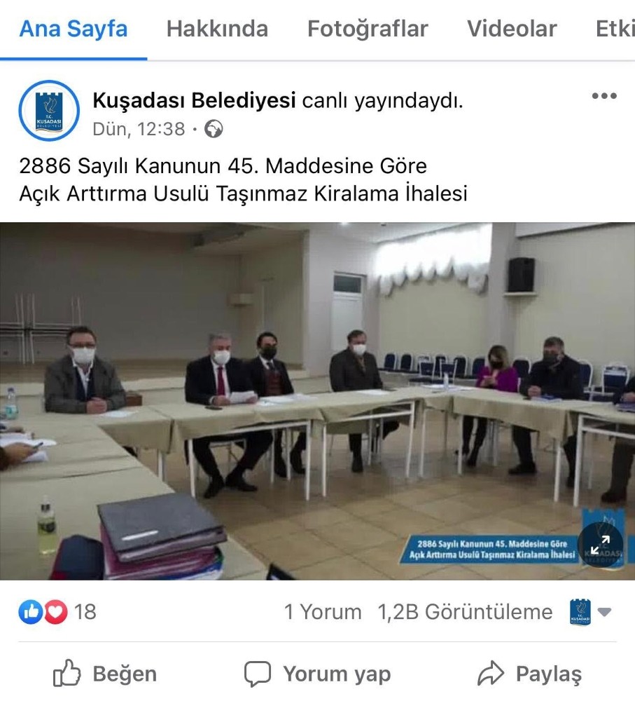 kusadasi belediyesi 135 ihaleyi canli olarak yayinladi 2 FYdchuZP Kuşadası Belediyesi 135 ihaleyi canlı olarak yayınladı