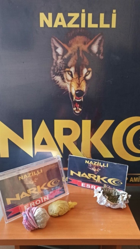 nazillide 400 gram uyusturucu ele gecirildi 1 OjIHkGSm Nazilli’de 400 gram uyuşturucu ele geçirildi