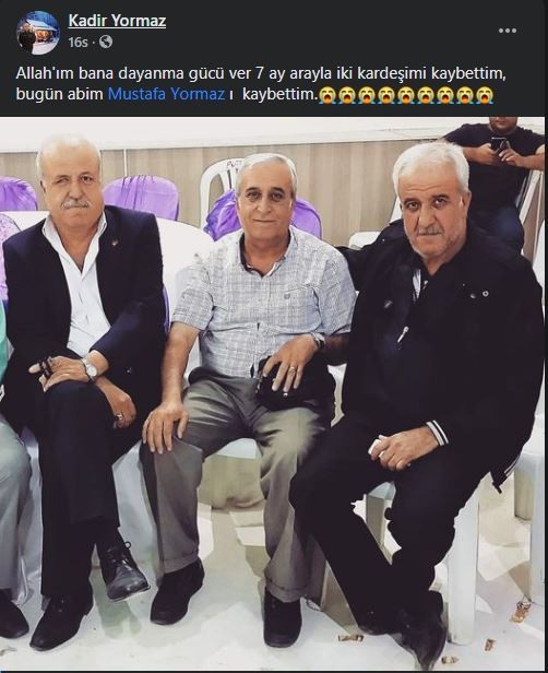 yormaz efenin kardesinden duygulandiran paylasim 2 Yormaz Efe’nin kardeşinden duygulandıran paylaşım
