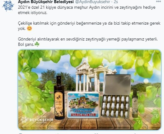 zeytinyagli yemegini paylasana aydin bsbden odul 1 YQVPB74k Zeytinyağlı yemeğini paylaşana Aydın BŞB’den ödül
