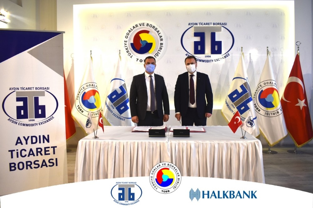 aydin ticaret borsasi ve halk bank arasinda finansman anlasmasi imzalandi 1 Aydın Ticaret Borsası ve Halk Bank arasında finansman anlaşması imzalandı