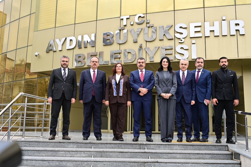 Başkan Çerçioğlu, Bakan Yusuf Tekin’i Aydın Büyükşehir Belediyesi’nde Ağırladı