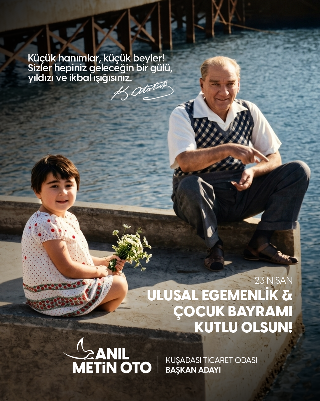 Anıl Metin OTO 23 Nisan 2026 Kutlama Mesajı